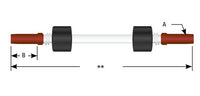 High Voltage Cable Assembly C 750, Single Pin Plug