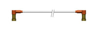 Ruggedized PeeWee Series High Voltage Single Pin Connector