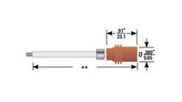 15 kVDC SID Series Single-Ended Straight Plug Cable Assembly
