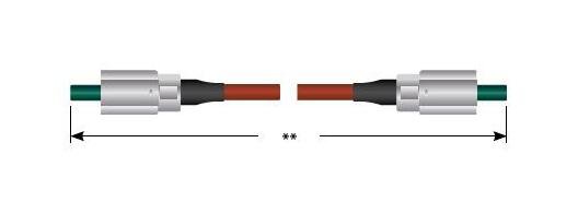 Maxxum Series Double-ended Shielded Cable Assembly - 25 kVDC - Image 1