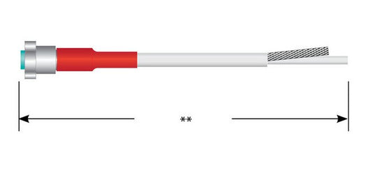 610 Series Shielded Single-Ended Cable Assembly - Image 1