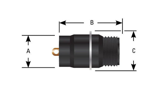C 735 High Voltage Receptacle Assembly - Image 1
