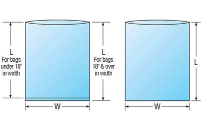 20x26 High-Density Polyethylene Storage Bag (0.5 mil, FDA/USDA Compliant) - Image 2