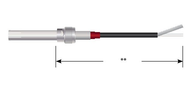 25 kVDC Single-Ended Bayonet High Voltage Cable Assembly - Image 1