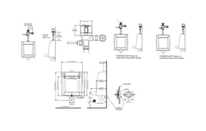HYBRIDFLUSH® Ultra High Efficiency Urinal Flushing Valve - Image 2