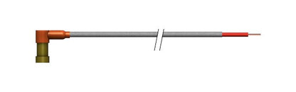 High Voltage Single Pin Connector - Ruggedized 12-18 kVDC PeeWee Series - Image 1