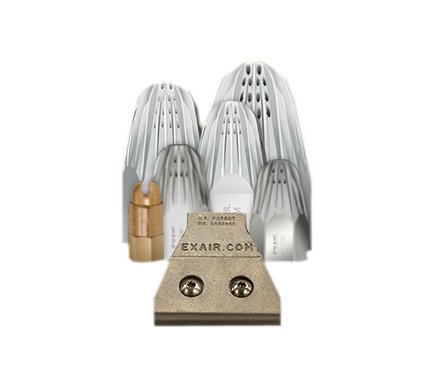EXAIR HP1126 1 Inch High Power Flat Super Air Nozzle - Image 1