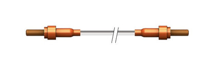 Ruggedized PeeWee Series High Voltage Single Pin Connector - Image 1