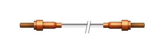 Ruggedized PeeWee Series High Voltage Single Pin Connector - Image 1