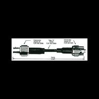 31 Series Double-Ended Plug Cable Assembly - High Voltage Connector