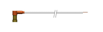 18kVDC Ruggedized PeeWee High Voltage Single Pin Connector - Image 1
