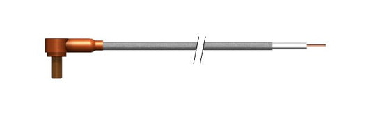 12-18 kVDC Ruggedized High Voltage Single Pin Connector - Image 1