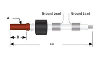 High Voltage Cable Assembly - C 750 Series Non-Positive Stop Washer