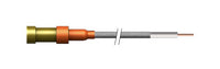 Ruggedized High Voltage Single Pin Connector - 12-18 kVDC PeeWee Series