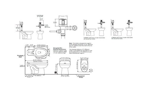 HYBRIDFLUSH Automatic ADA Low Consumption Flushing Check Valve - Image 2