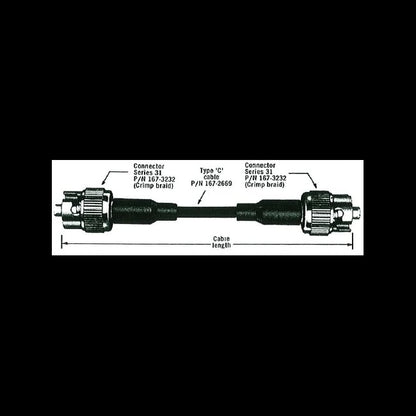High Voltage Coaxial Cable Assembly - Image 1