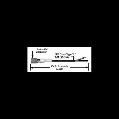 600 Series Single-Ended Cable Assembly - Image 1