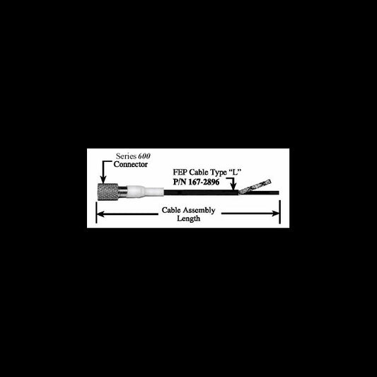 600 Series Single-Ended Cable Assembly - Image 1