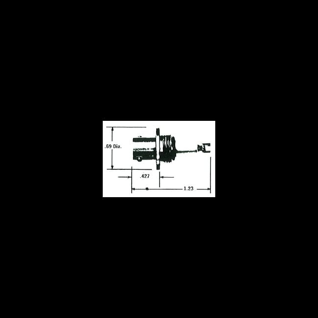 High Voltage Panel Connector (Threaded Panel) - Series 31/311 - Image 1
