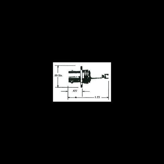 High Voltage Panel Connector (Threaded Panel) - Series 31/311 - Image 1