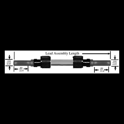 15 kVDC Double-Ended High Voltage Cable Assembly - Image 1