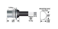 Teledyne Reynolds 1407 Series 7 Pin Rear Mount Cable Assembly