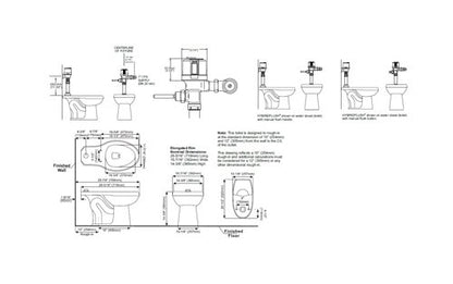 HYBRIDFLUSH Dual-Flush Automatic Water Closet - Image 2