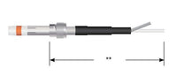 High Voltage Single Pin Connector Cable Assembly - Series 521