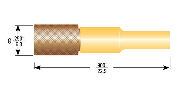 600 Series Shielded Plug Kit with Knurled Coupling - Image 1