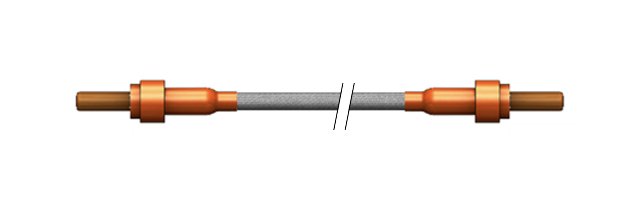 18kVDC Ruggedized PeeWee Single Pin Connector - Image 1