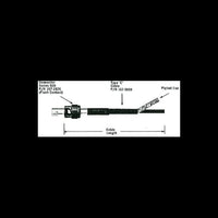 High Voltage Female Pigtail Cable Assembly
