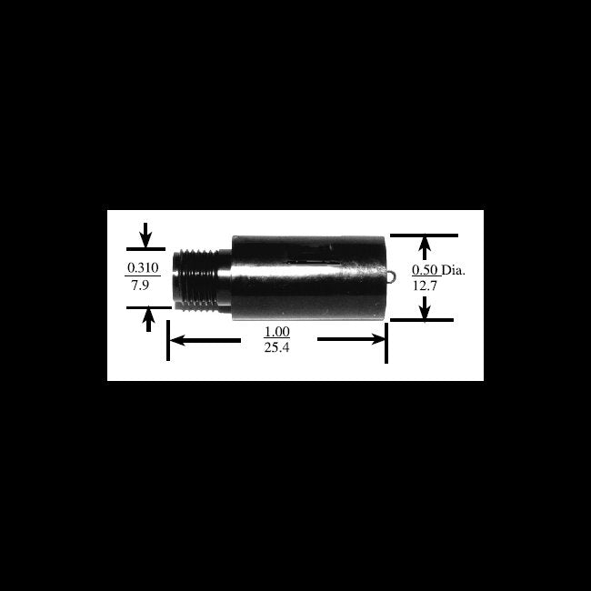 15 kVDC Single-Ended Plug Cable Assembly - Image 1