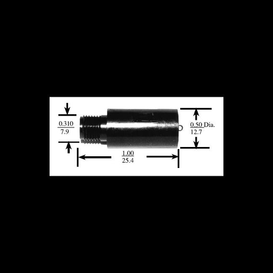 15 kVDC Single-Ended Plug Cable Assembly - Image 1