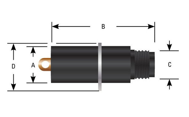 High Voltage Receptacle Series C 737 - Image 1