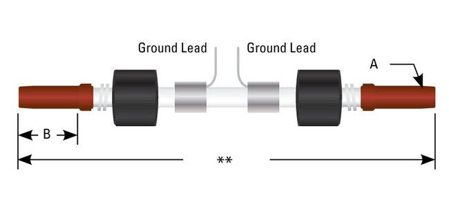High Voltage Cable Assembly C 750 Non-Positive Stop Washers - Image 1