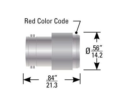 311 Series Male Shorting Plug for High Voltage Coaxial Connectors - Image 1