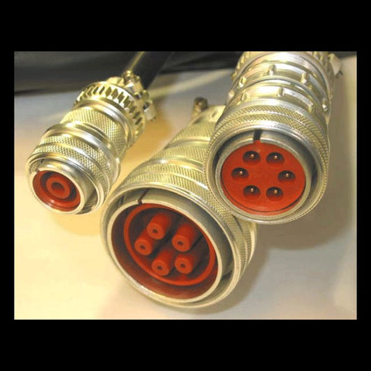 CMC Series High Voltage Connector Assembly, Olive Drab Cadmium - Image 1