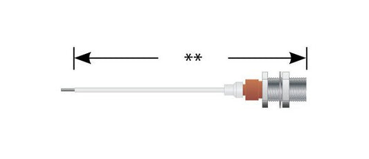 12kVDC PeeWee Series Threaded Coupling Cable Assembly - Image 1