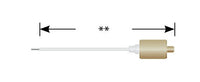 12 kVDC PeeWee Series Single-Ended Plug Cable Assembly