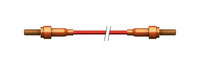 High Voltage Single Pin Connector - Ruggedized PeeWee Series