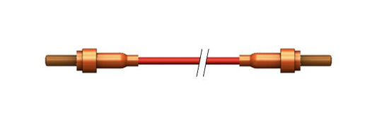 High Voltage Single Pin Connector - Ruggedized PeeWee Series - Image 1