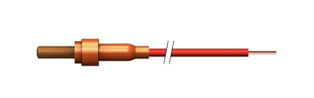 12-18 kVDC Ruggedized PeeWee High Voltage Single Pin Connector - Image 1