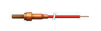 12-18 kVDC Ruggedized PeeWee High Voltage Single Pin Connector