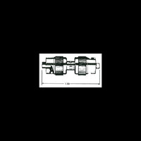 High Voltage Double End Female Adaptor - Series 31/311