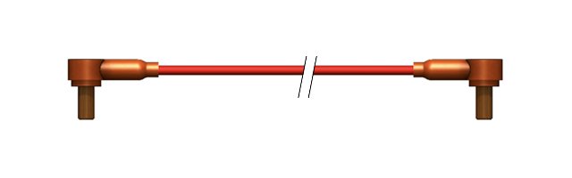 18kVDC Ruggedized PeeWee High Voltage Single Pin Connector - Image 1
