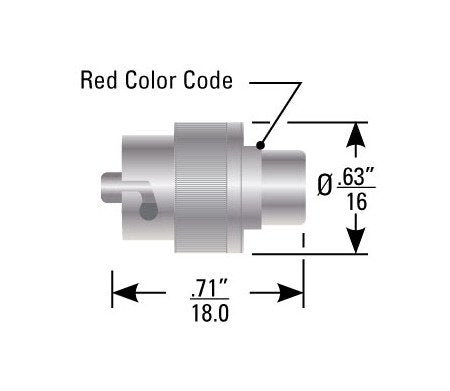 Series 311 Cond. 3 Special Order Adaptor, Female Shorting Plug - Image 1