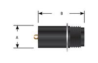 Series C 740 High Voltage Single Pin Connector