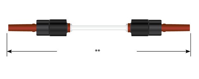 Series 737 Double-Ended Cable Assembly 15 kVDC - Image 1