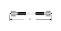 Century+ Shielded Threaded Cable Assembly, Double-Ended Plug