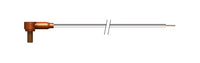 12-18 kVDC Ruggedized PeeWee High Voltage Single Pin Connector